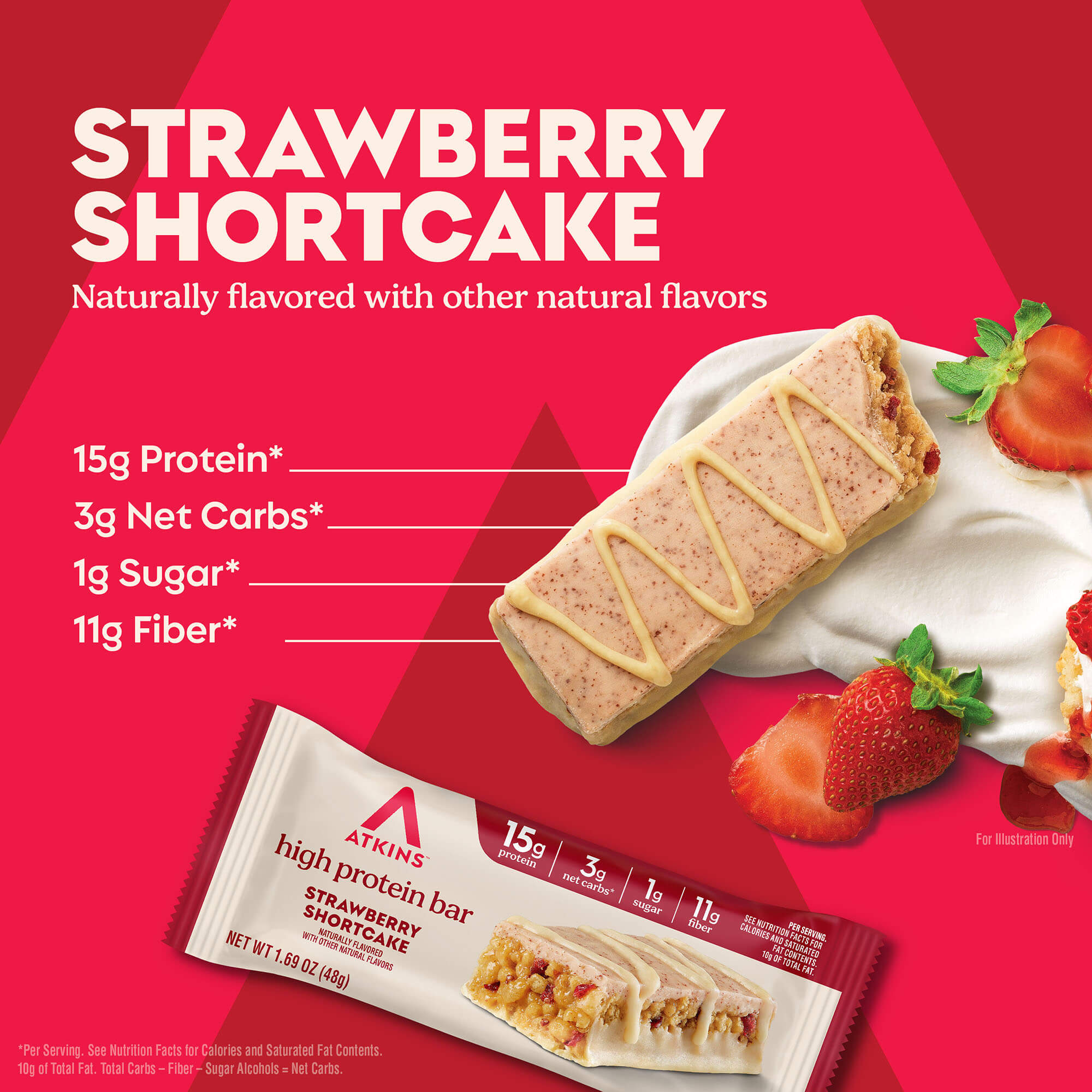 Strawberry Shortcake High Protein Bars - Image 2